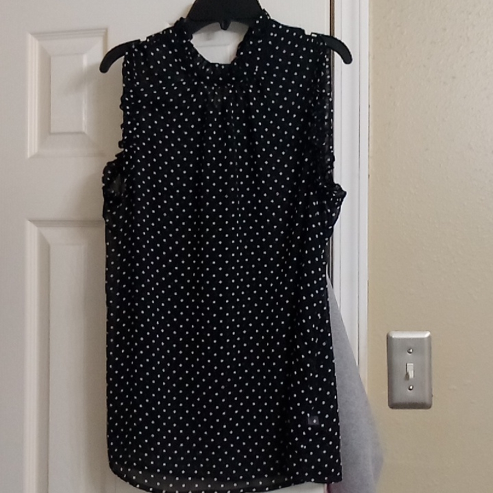 Who what wear sheer blouse.